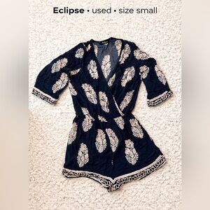 Eclipse Printed Romper